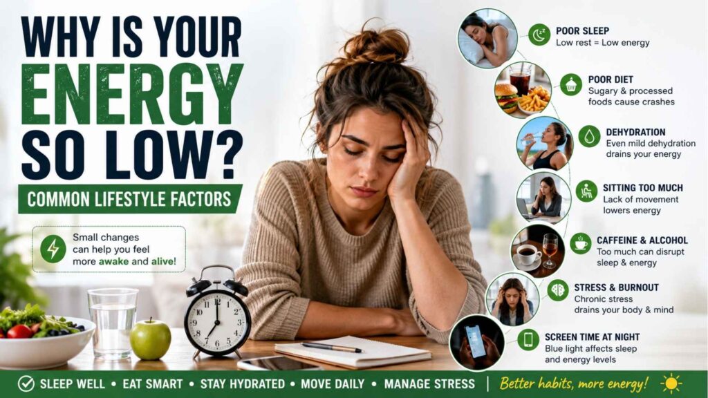 Why Is Your Energy So Low? Common Lifestyle Factors