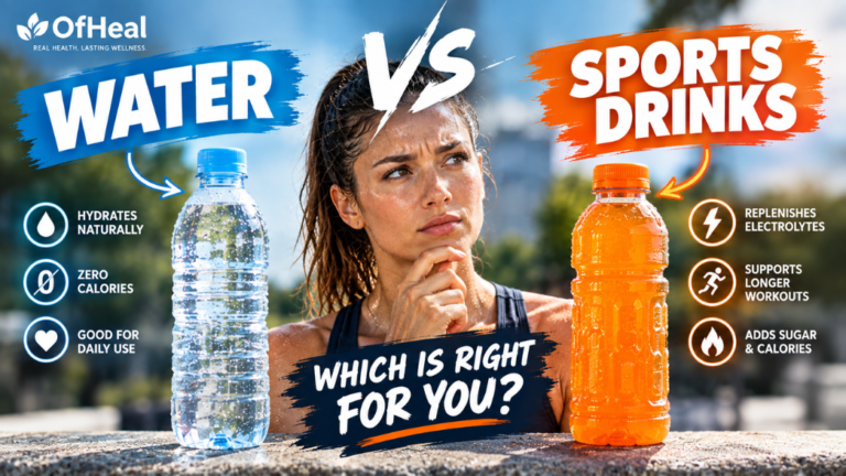 Sports Drinks vs Water: Which Is Better for You?