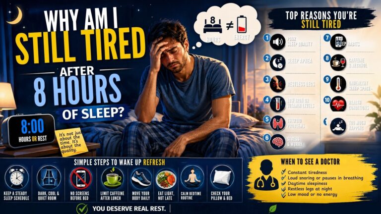 Why Am I Still Tired After 8 Hours of Sleep