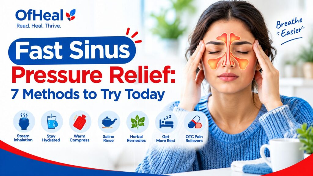 Fast Sinus Pressure Relief: 7 Methods to Try Today