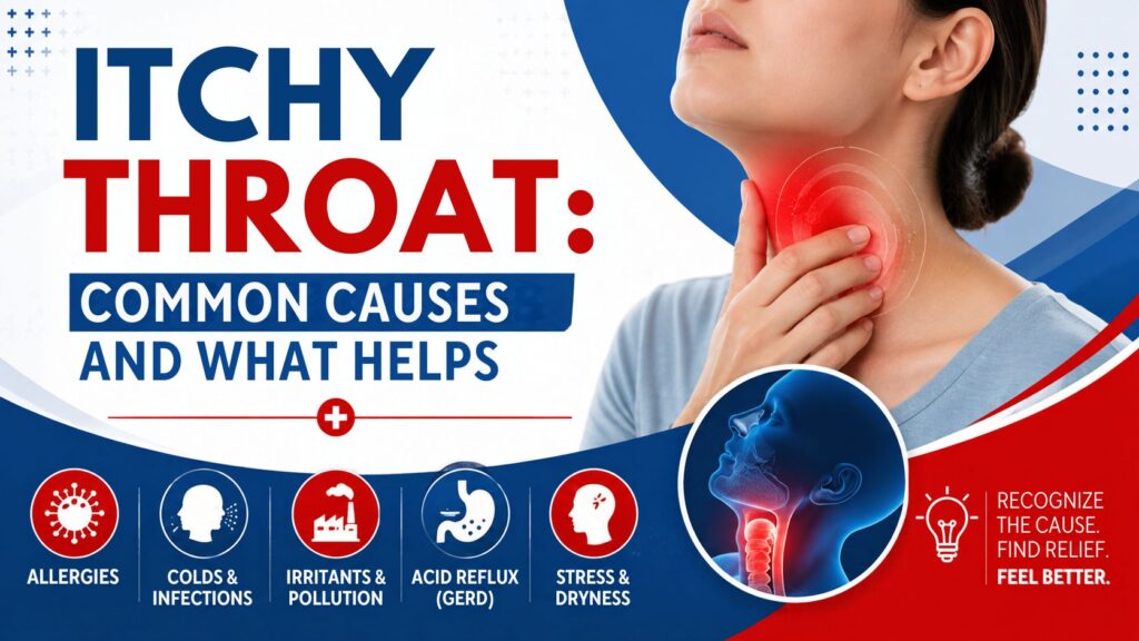 Itchy Throat: Common Causes and What Helps